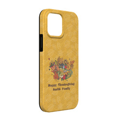 Happy Thanksgiving iPhone Case - Rubber Lined - iPhone 13 Pro (Personalized)
