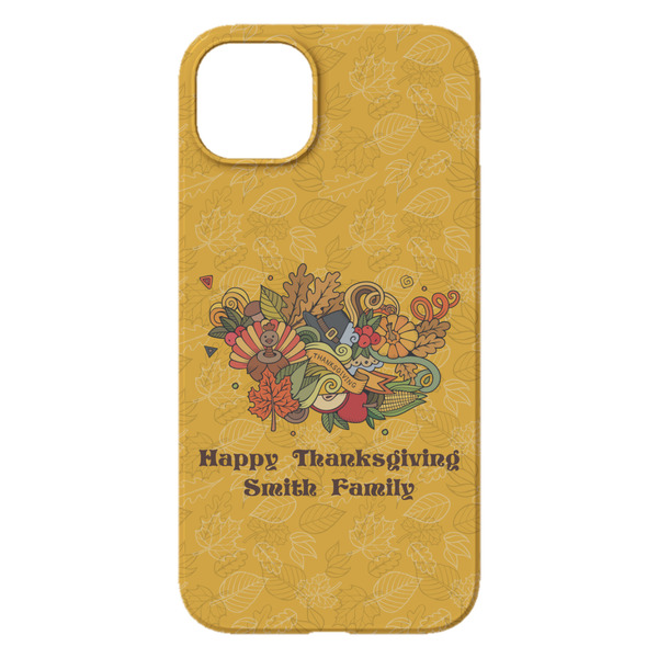 Happy Thanksgiving iPhone 14 Plus Case - Back