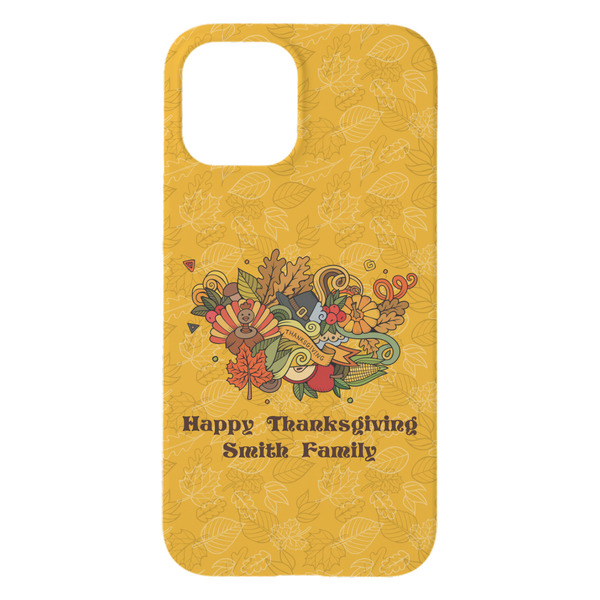 Happy Thanksgiving iPhone 15 Plus Case - Back