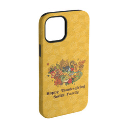 Happy Thanksgiving iPhone Case - Rubber Lined - iPhone 15 Pro (Personalized)