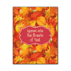 Fall Leaves Wood Print - 11x14