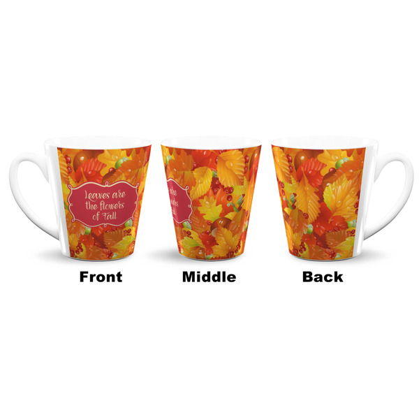 Fall Leaves 12 Oz Latte Mug - Approval
