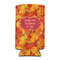Fall Leaves 12oz Tall Can Sleeve - FRONT