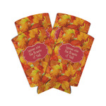 Fall Leaves Can Cooler (tall 12 oz) - Set of 4