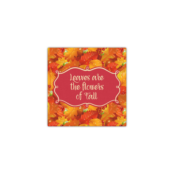 Fall Leaves 12x12 - Canvas Print - Front View