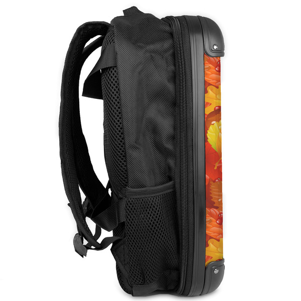 Fall Leaves 13" Hard Shell Backpacks - Side View