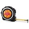 Fall Leaves 16 Foot Black & Silver Tape Measures - Front