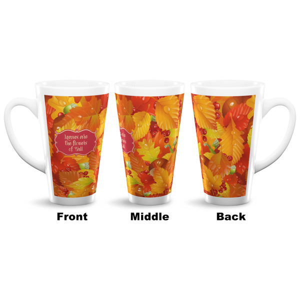 Fall Leaves 16 Oz Latte Mug - Approval
