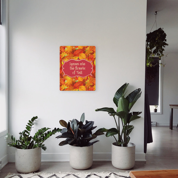 Fall Leaves 16x20 - Canvas Print - In Context