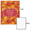 Fall Leaves 16x20 - Matte Poster - Front & Back