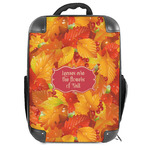 Fall Leaves Hard Shell Backpack
