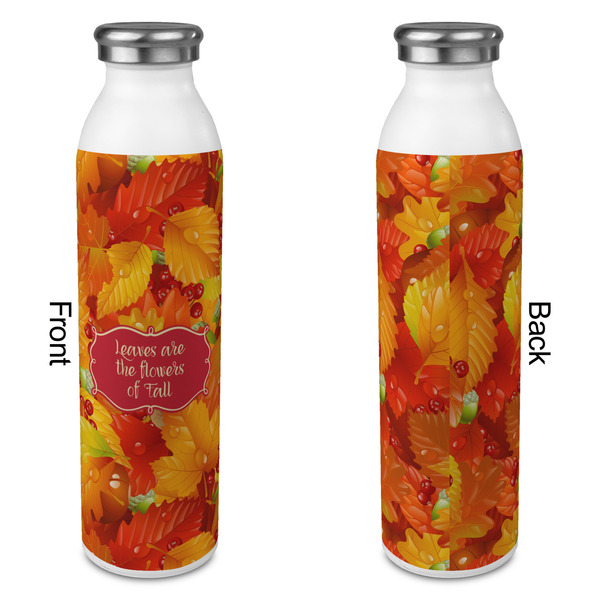 Fall Leaves 20oz Water Bottles - Full Print - Approval