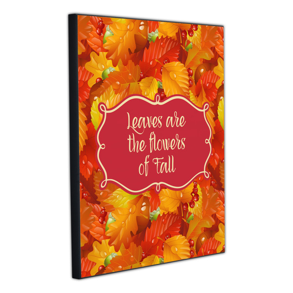 Fall Leaves 20x24 Wood Print - Angle View