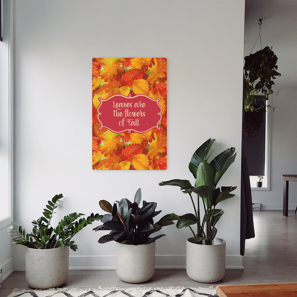 Fall Leaves 20x30 - Canvas Print - In Context