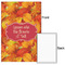 Fall Leaves 20x30 - Matte Poster - Front & Back