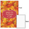 Fall Leaves 24x36 - Matte Poster - Front & Back