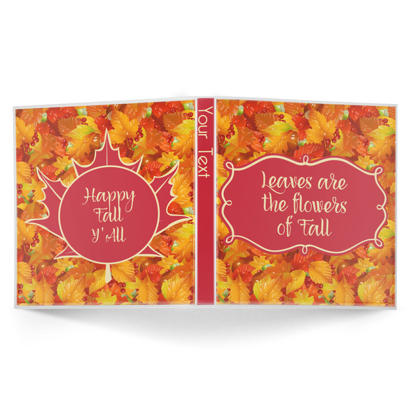 Fall Leaves 3-Ring Binder Approval- 1in