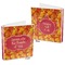 Fall Leaves 3-Ring Binder Front and Back
