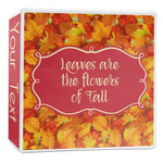 Fall Leaves 3-Ring Binder - 2 inch