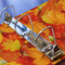 Fall Leaves 3 Ring Binders - Full Wrap - 2" - DETAIL