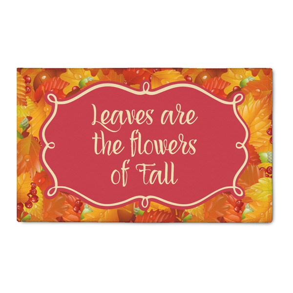 Custom Fall Leaves 3' x 5' Patio Rug