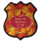 Fall Leaves 4 Point Shield