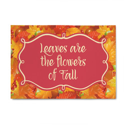 Fall Leaves 4' x 6' Patio Rug