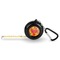 Fall Leaves 6-Ft Pocket Tape Measure with Carabiner Hook - Front
