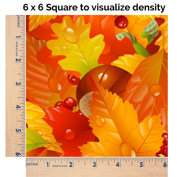 Fall Leaves 6x6 Swatch of Fabric