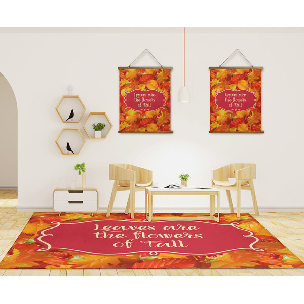 Fall Leaves 8'x10' Indoor Area Rugs - IN CONTEXT