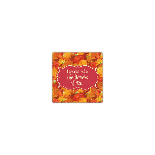 Fall Leaves 8x8 - Canvas Print - Front View