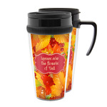 Fall Leaves Acrylic Travel Mug