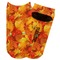 Fall Leaves Adult Ankle Socks - Single Pair - Front and Back