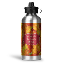 Fall Leaves Water Bottle - Aluminum - 20 oz