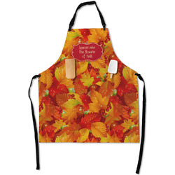 Fall Leaves Apron With Pockets