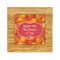 Fall Leaves Bamboo Trivet with 6" Tile - FRONT