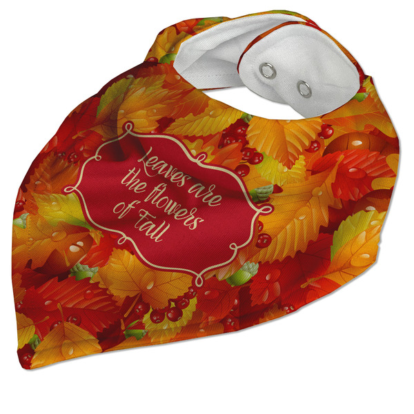 Fall Leaves Bandana Closed