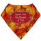 Fall Leaves Bandana Bib