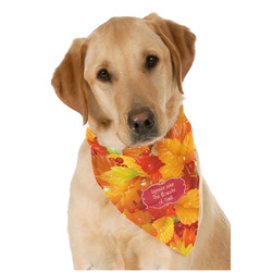 Fall Leaves Dog Bandana Scarf