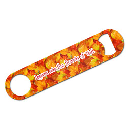 Fall Leaves Bar Bottle Opener