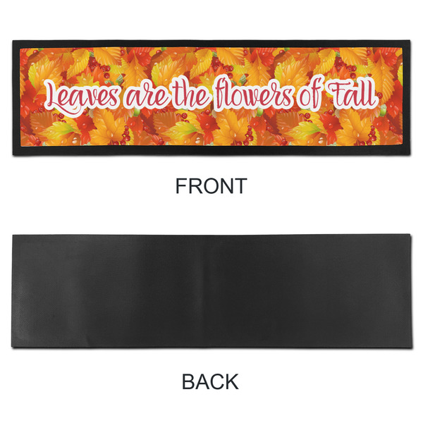 Fall Leaves Bar Mat - Large - APPROVAL