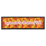 Fall Leaves Bar Mat - Large