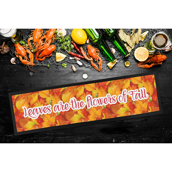 Fall Leaves Bar Mat - Large - LIFESTYLE