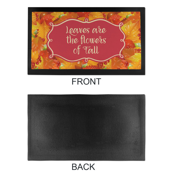 Fall Leaves Bar Mat - Small - APPROVAL