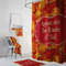 Fall Leaves Bath Towel Sets - 3-piece - In Context