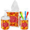 Fall Leaves Bathroom Accessories Set (Personalized)