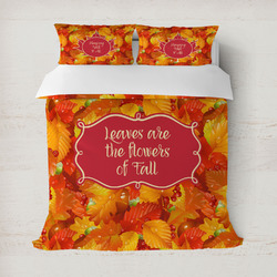 Fall Leaves Duvet Cover