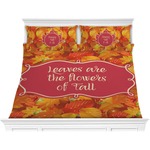 Fall Leaves Comforter Set - King