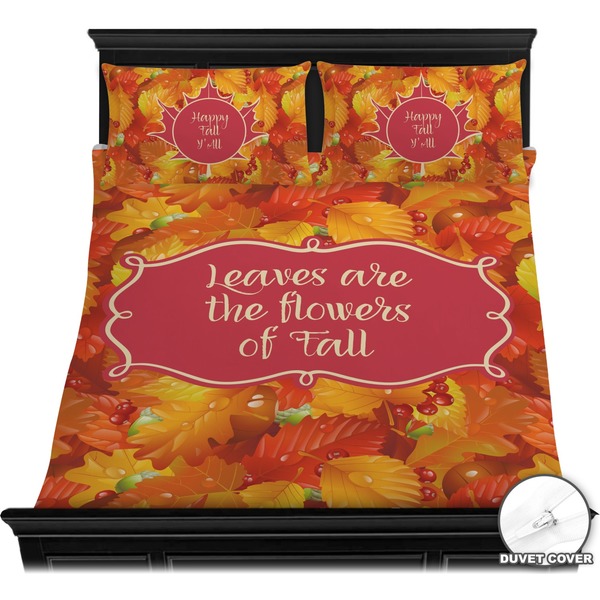 Fall Leaves Bedding Set (Queen) - Duvet