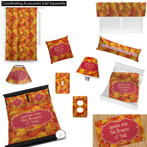 Fall Leaves Bedroom Decor & Accessories2